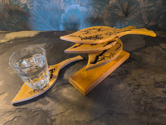 Fracture Leaf Set – Limba & Oak Edition | No. 1/15