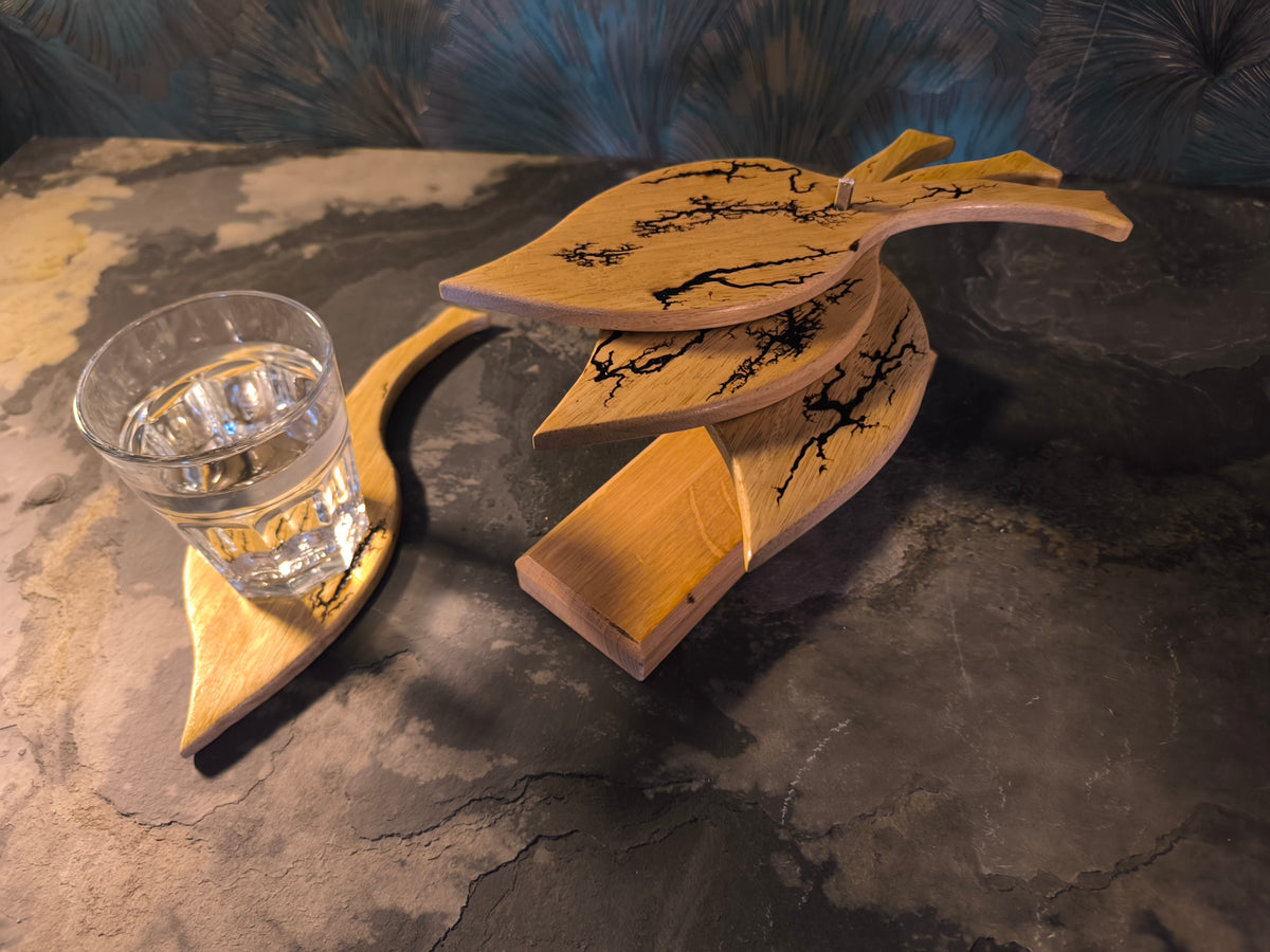 Fracture Leaf Set – Limba & Oak Edition | No. 5/15
