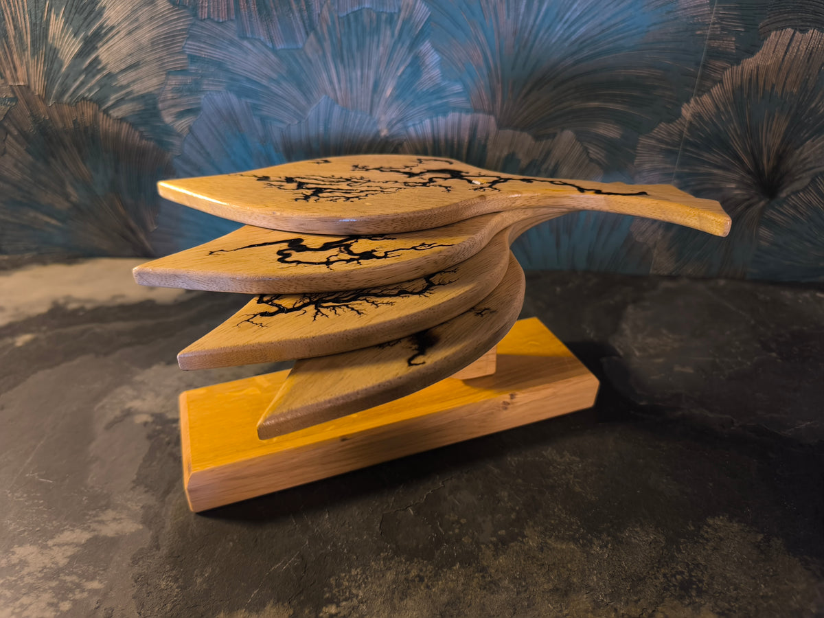 Fracture Leaf Set – Limba & Oak Edition | No. 2/15