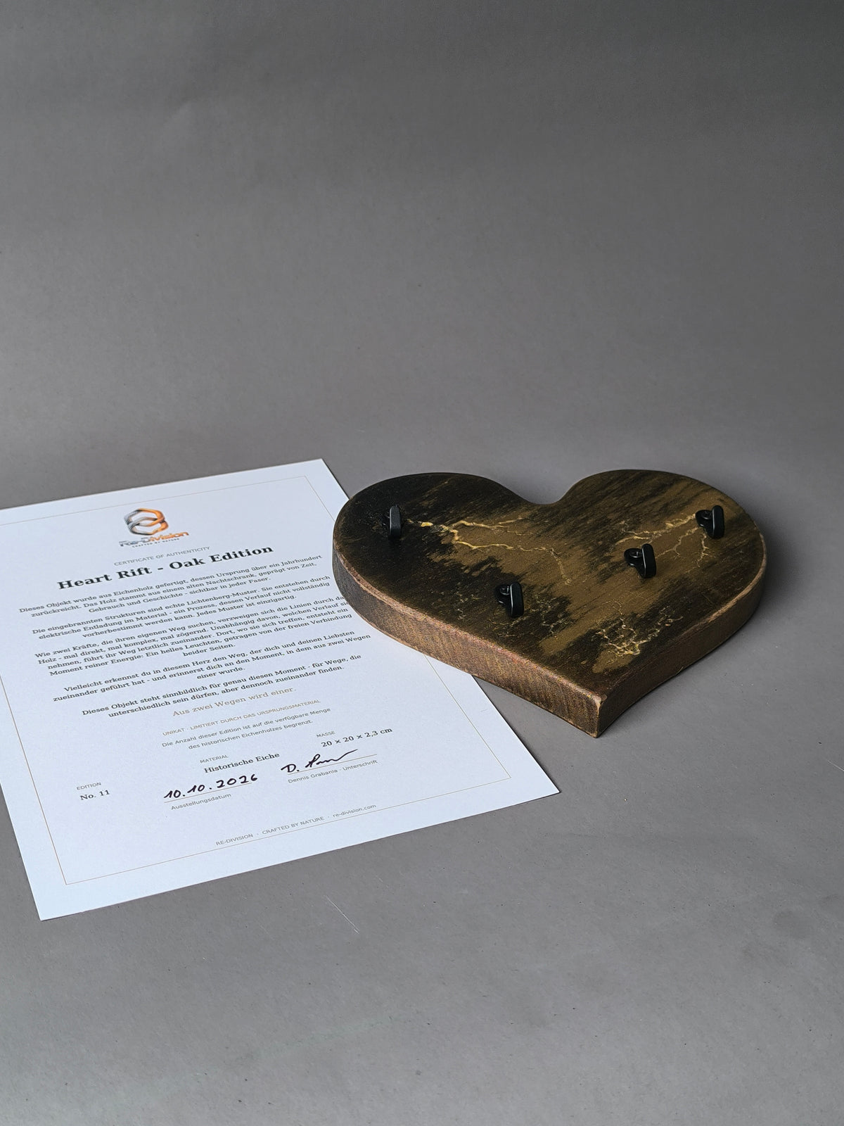 Heart Rift – Oak Edition No. 11, Detailansicht