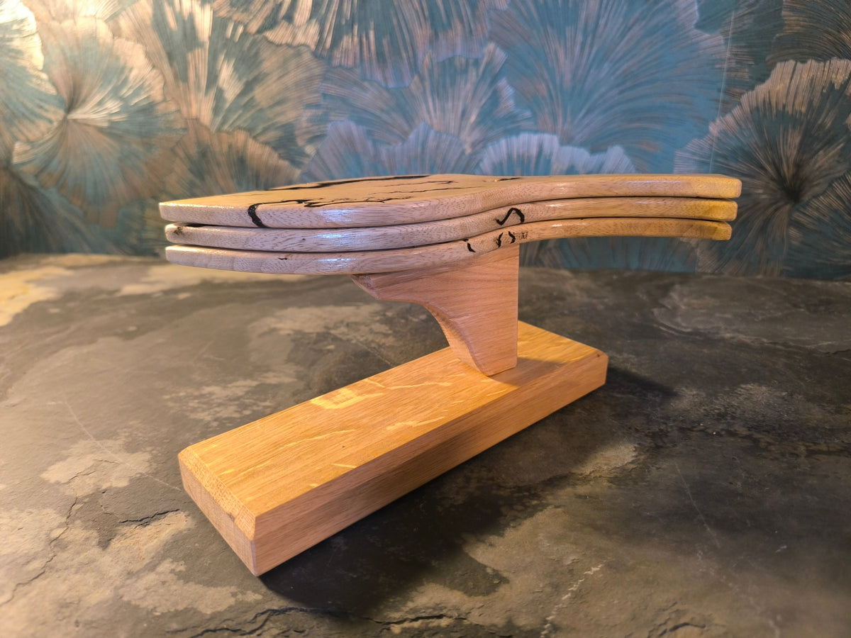 Fracture Leaf Set – Limba & Oak Edition | No. 6/15