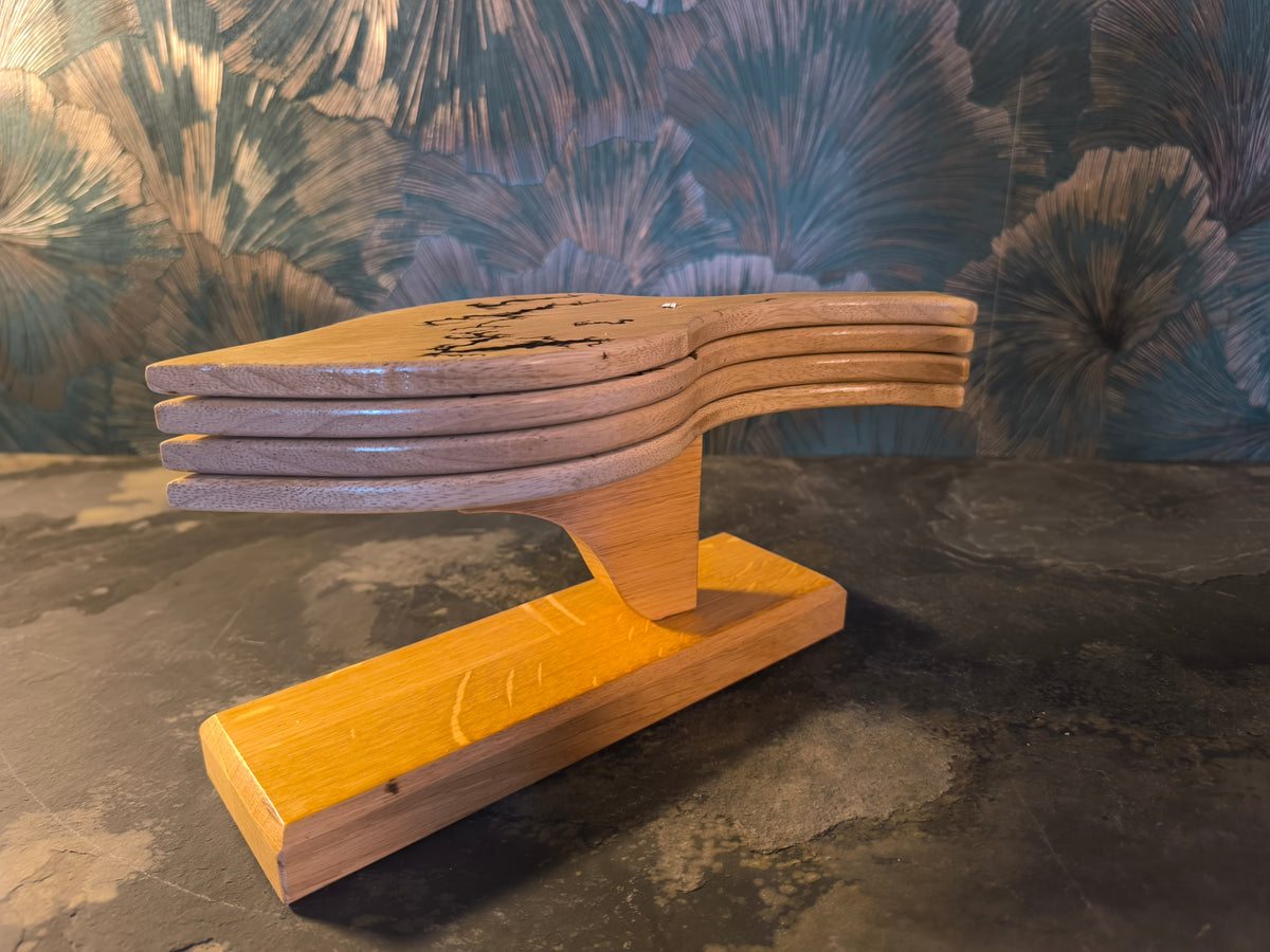 Fracture Leaf Set – Limba & Oak Edition | No. 5/15