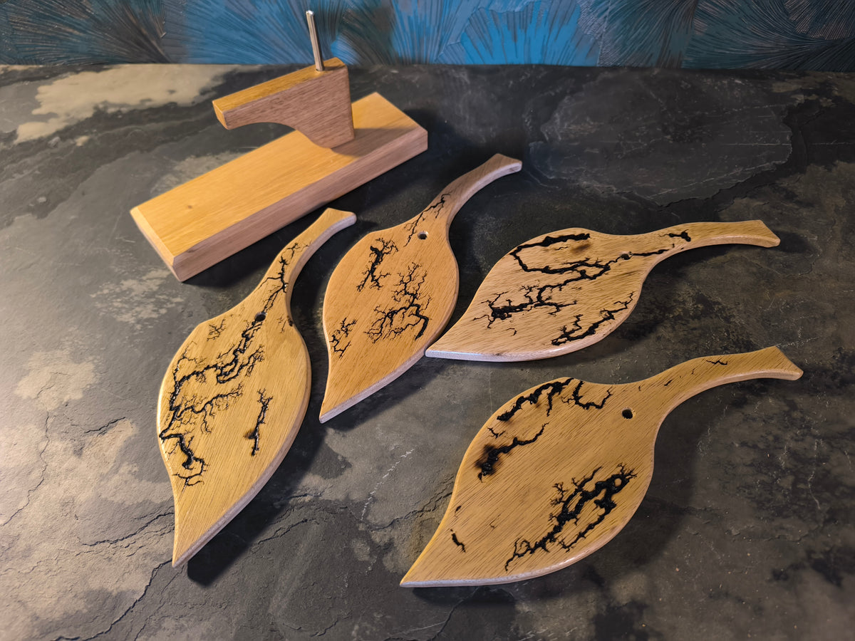 Fracture Leaf Set – Limba & Oak Edition | No. 4/15