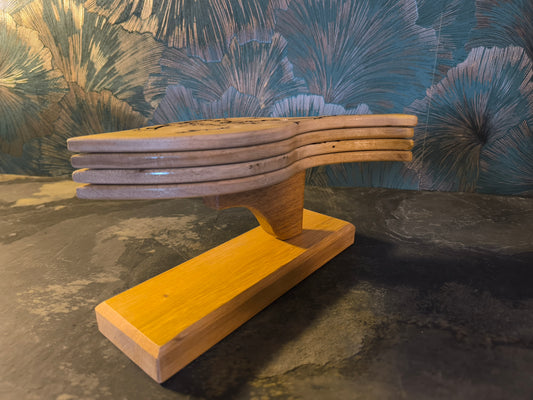 Fracture Leaf Set – Limba & Oak Edition | No. 4/15