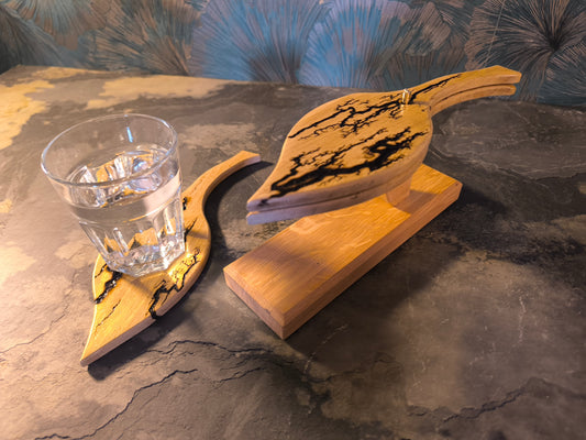 Fracture Leaf Set – Limba & Oak Edition | No. 6/15