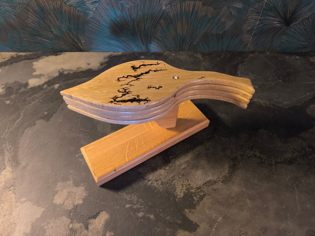 Fracture Leaf Set – Limba & Oak Edition | No. 5/15