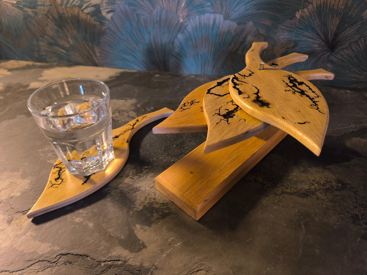 Fracture Leaf Set – Limba & Oak Edition | No. 4/15