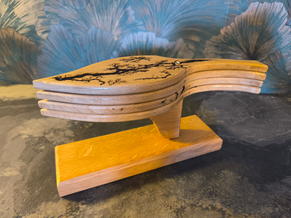 Fracture Leaf Set – Limba & Oak Edition | No. 1/15