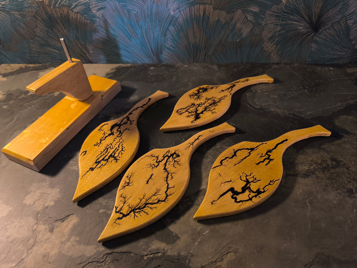 Fracture Leaf Set – Limba & Oak Edition | No. 2/15