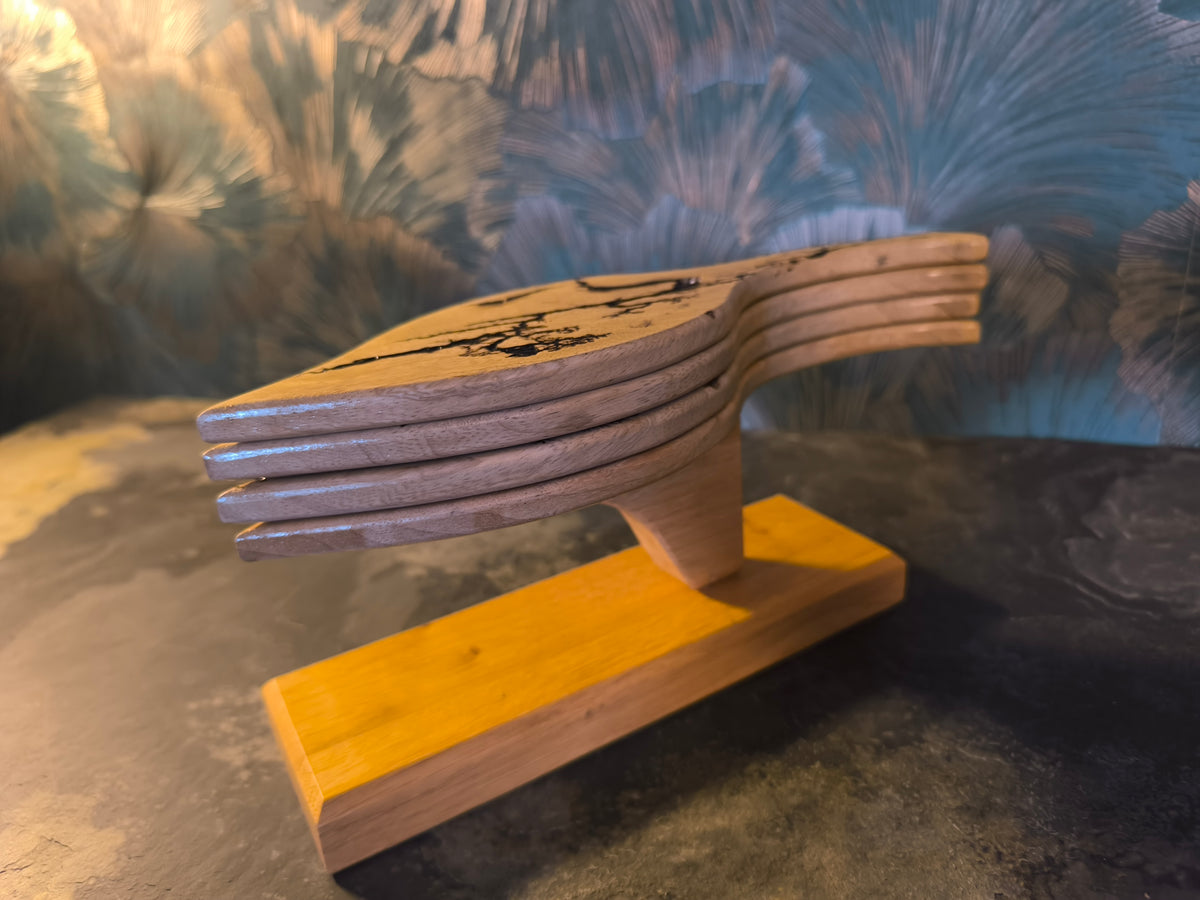 Fracture Leaf Set – Limba & Oak Edition | No. 3/15