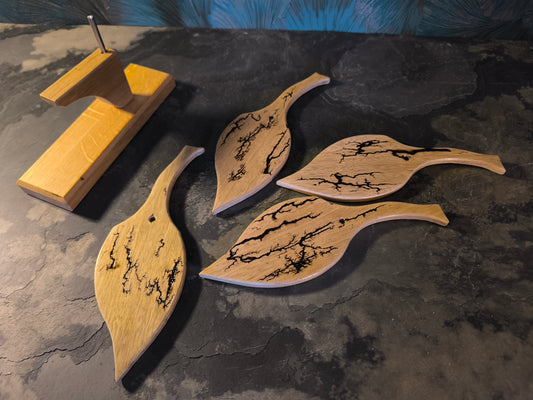 Fracture Leaf Set – Limba & Oak Edition | No. 5/15