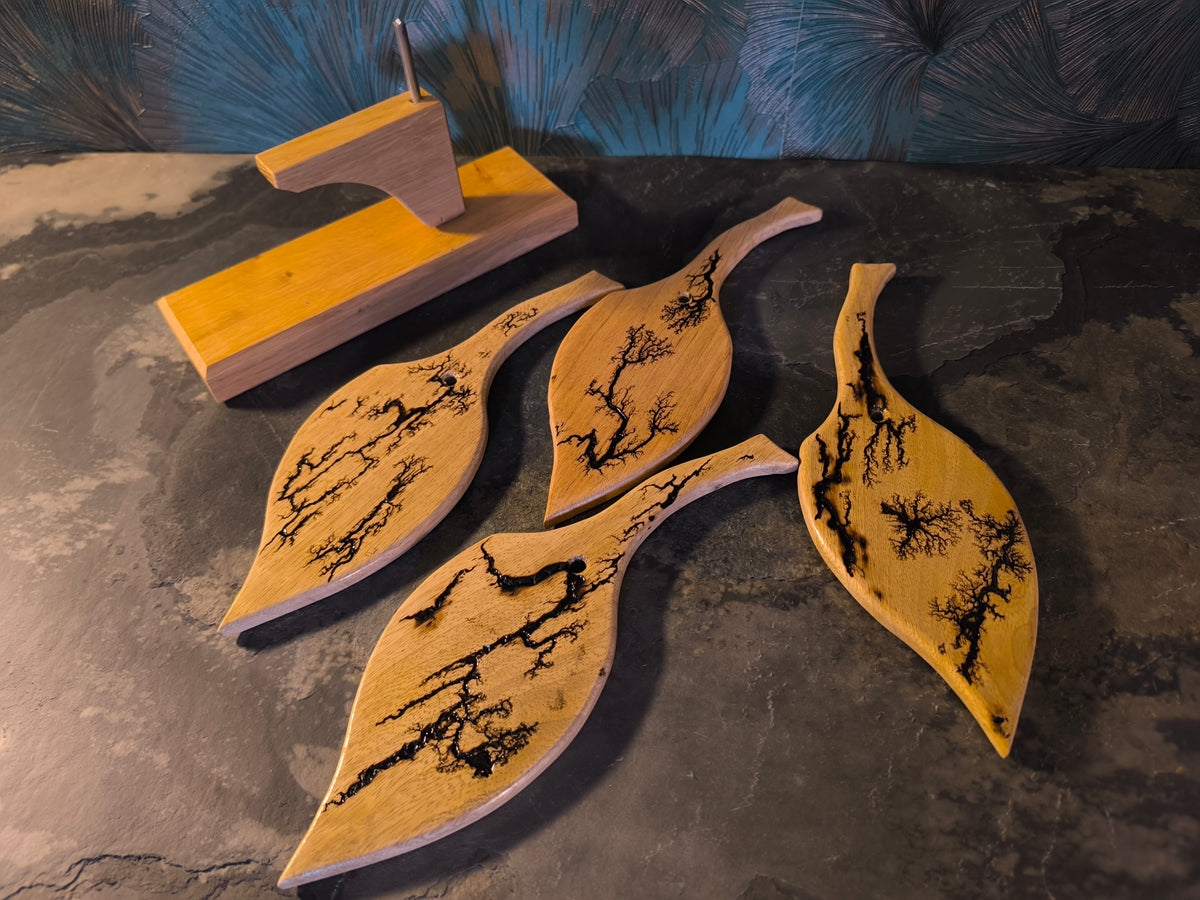 Fracture Leaf Set – Limba & Oak Edition | No. 3/15
