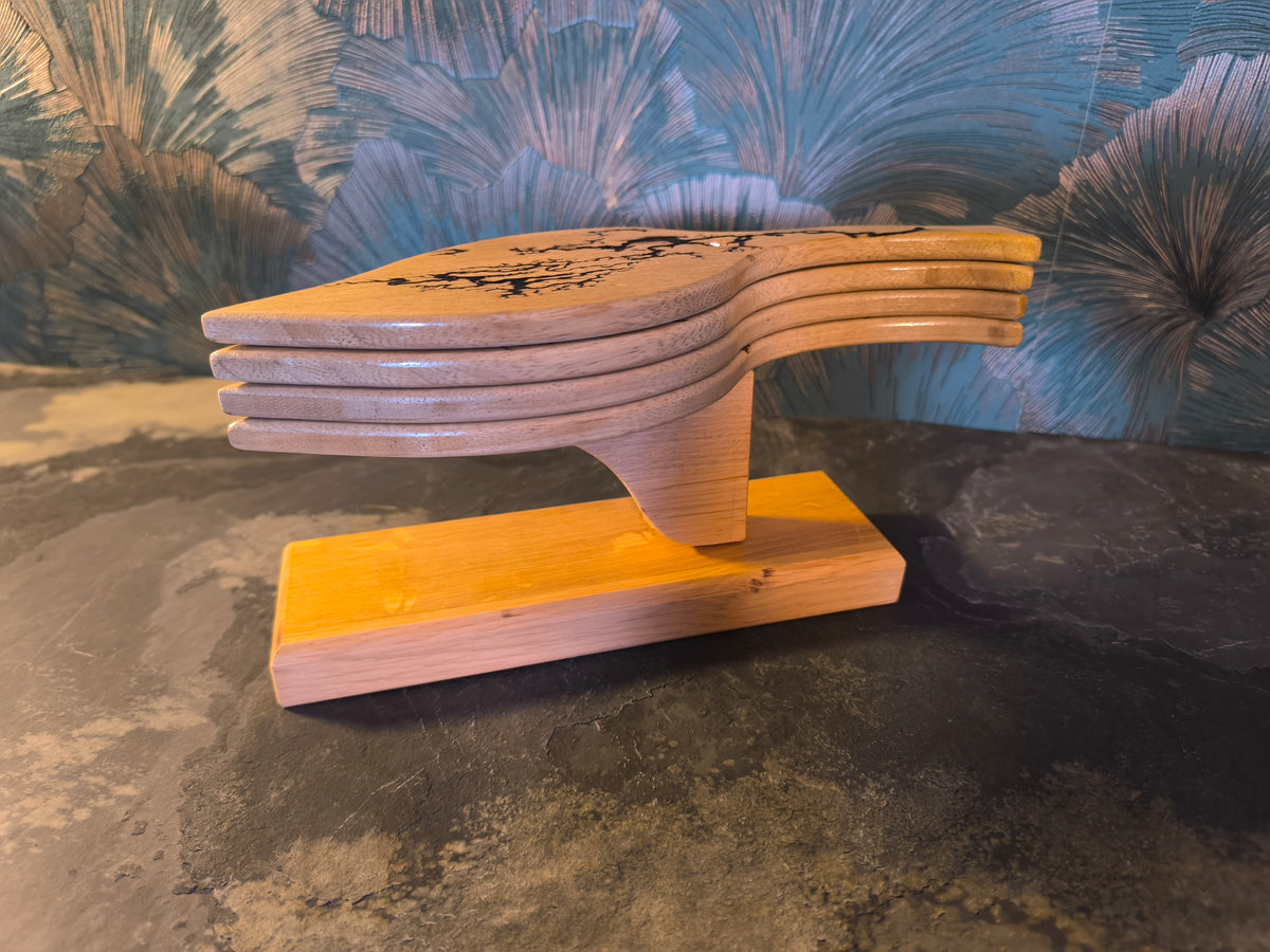 Fracture Leaf Set – Limba & Oak Edition | No. 2/15